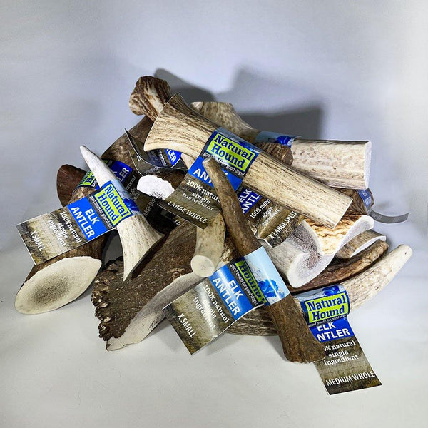 Elk Antler Chews - Natural Hound