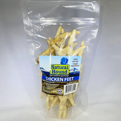 Chicken Feet Chews - Natural Hound