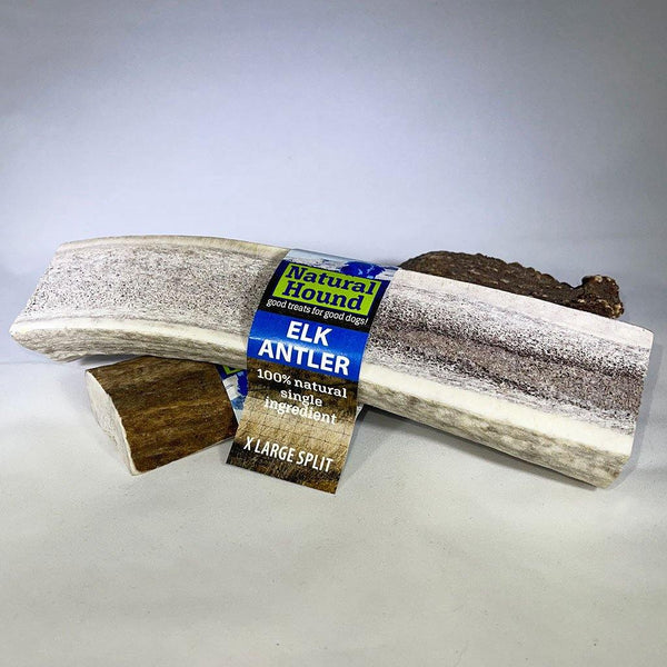 Elk Antler Chews - Natural Hound